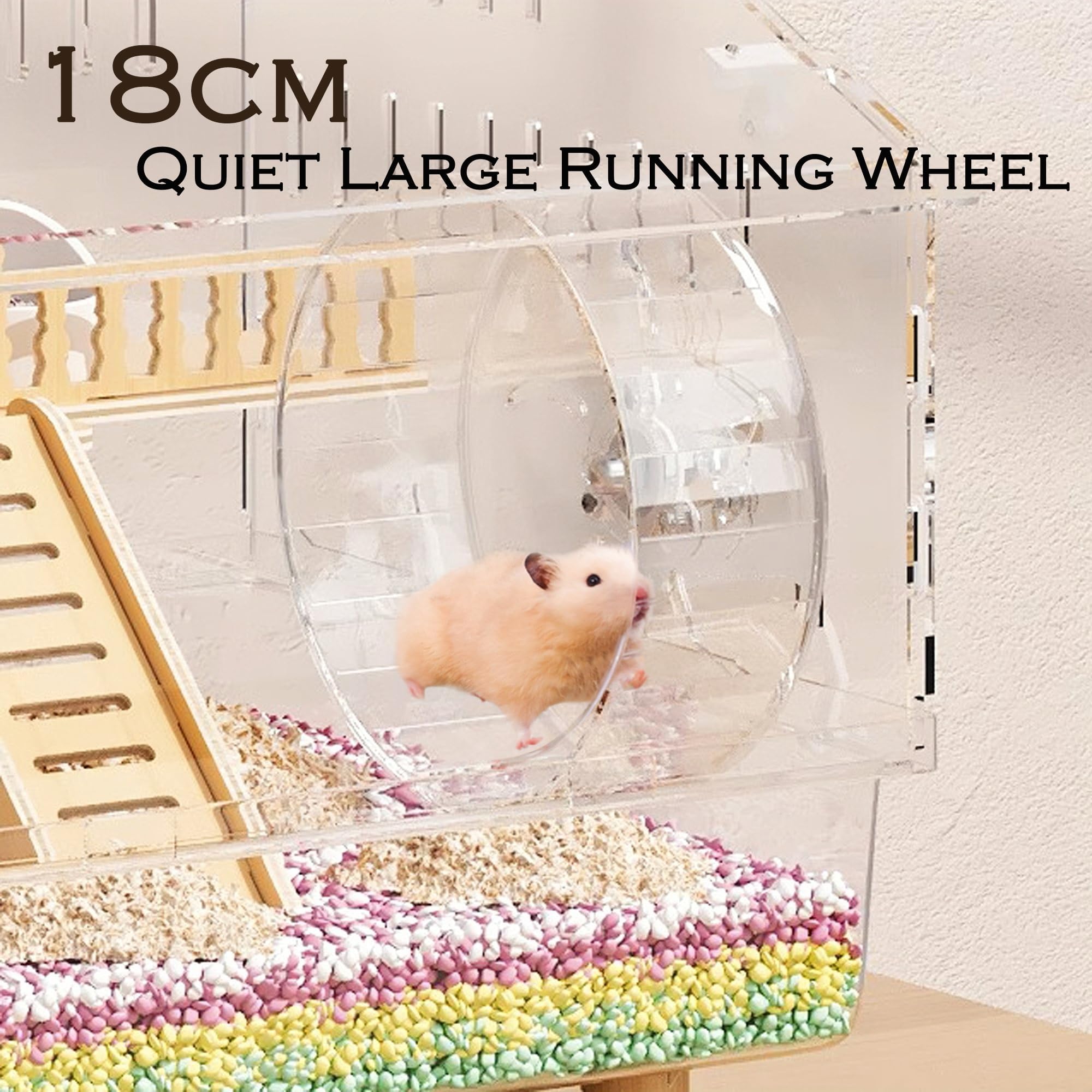 ecleng top-ventilated cage helps reduce odors while keeping pets comfortable
