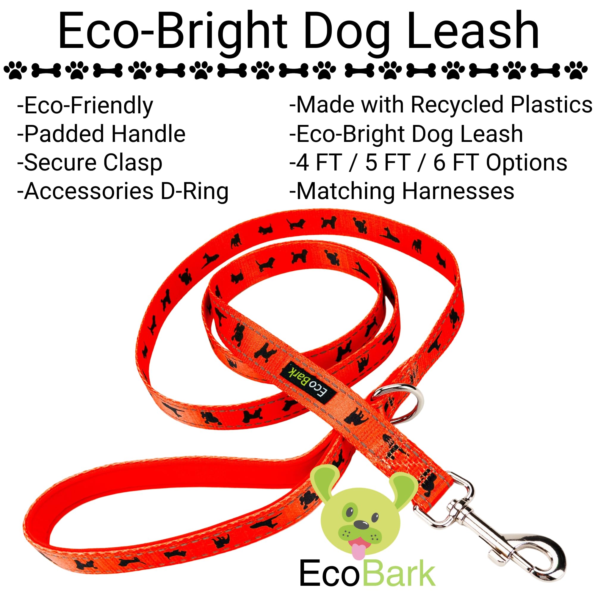 EcoBark eco-friendly leash made from recycled bottles