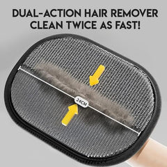 2PCS Pet Hair Removal Glove emphasizes reusable eco friendly cleaning.