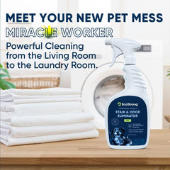 Eco Strong cat-urine-enzyme-cleaner-spray eliminates litter box odors