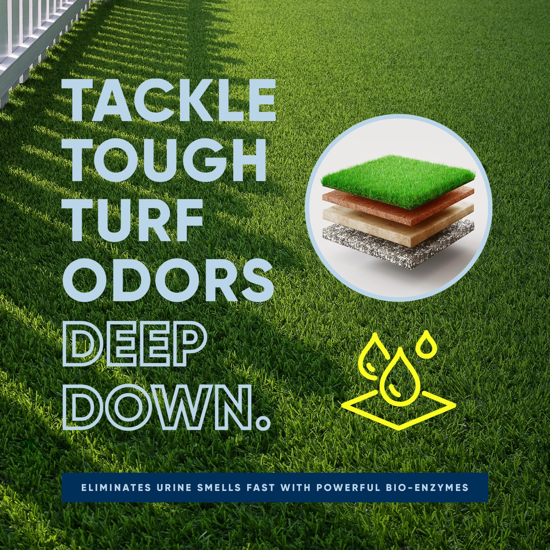 Eco Strong Outdoor Odor Eliminator deck-treatment for patios eliminates stubborn odors around outdoor seating.