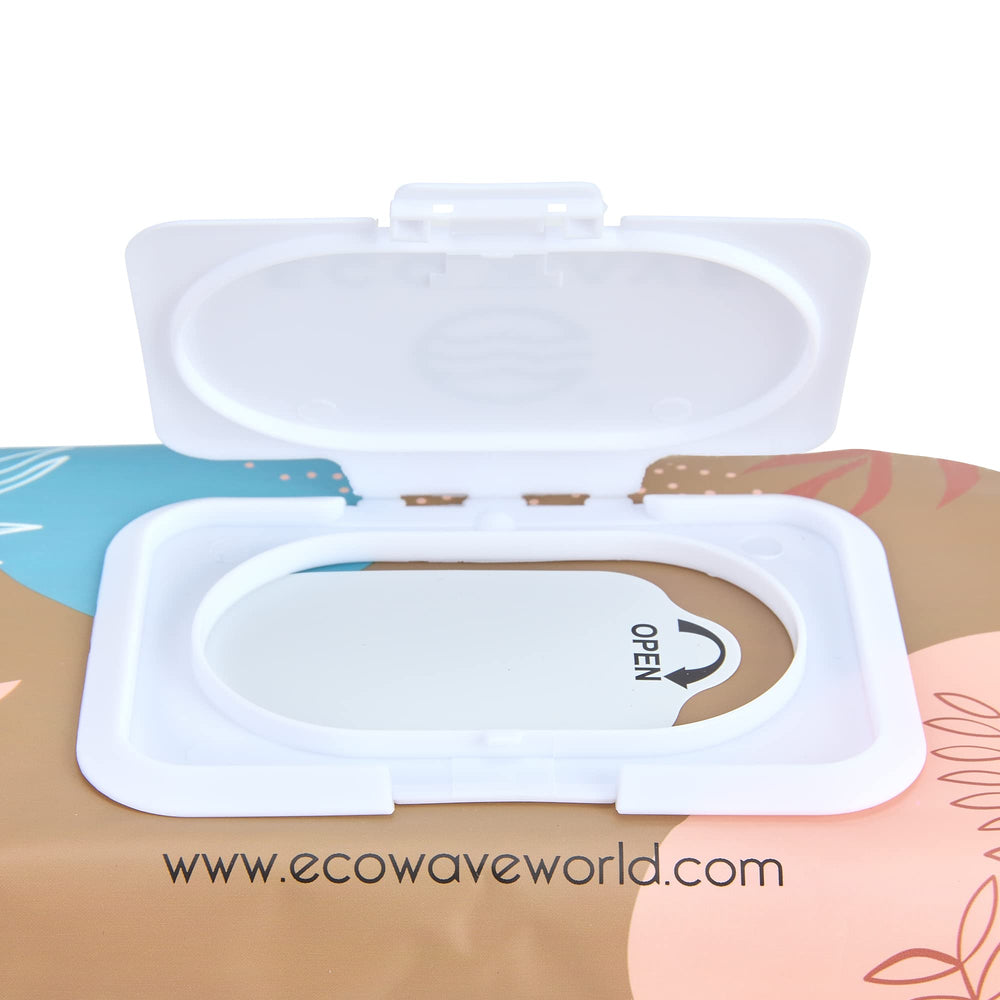 Eco Wave compostable packaging—zero-waste grooming wipes