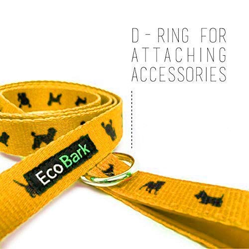 EcoBark Dog Leash great for jogging and hiking with secure grip.