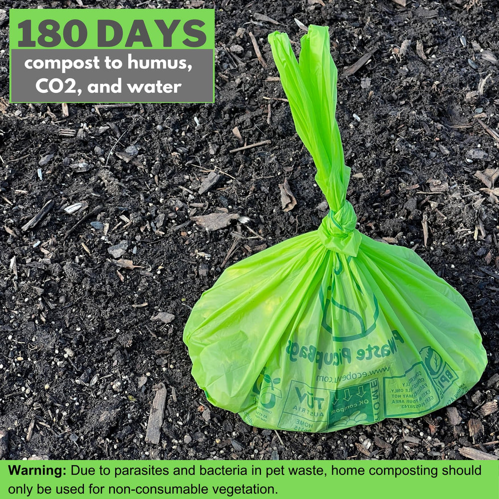 ecobewus compatibility with swivel bin and rake pooper scooper shown for convenience.