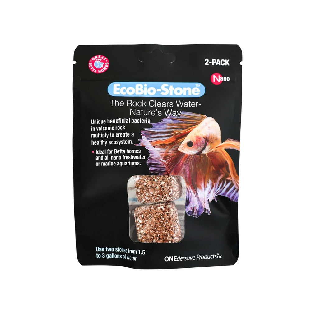 EcoBio-Block aquarium stone odor removal reduces tank smells for a fresher aquarium.