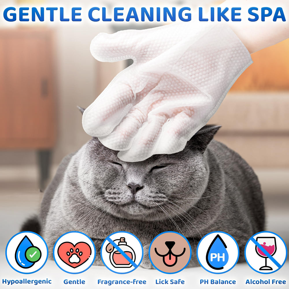 EcoEarth Premium Pet Wipes paws clean — soft, hypoallergenic care after muddy walks.