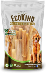 EcoKind Premium Gold churro chews outdoor-use image highlights durable, mess-free treats