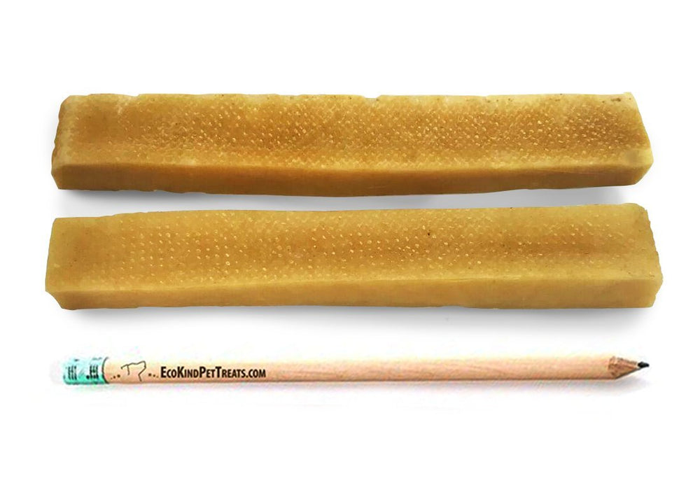 EcoKind Premium Gold Yak Chews lactose-free process emphasizes gentle digestion.