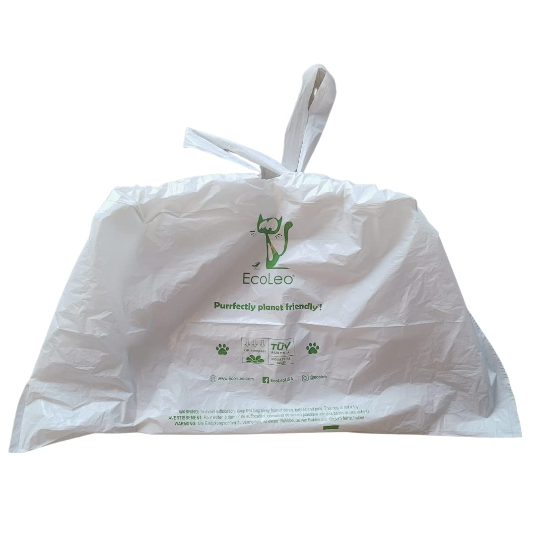 EcoLeo-22x16-5-inch-fit demonstrates precise compatibility with robot-style litter boxes.