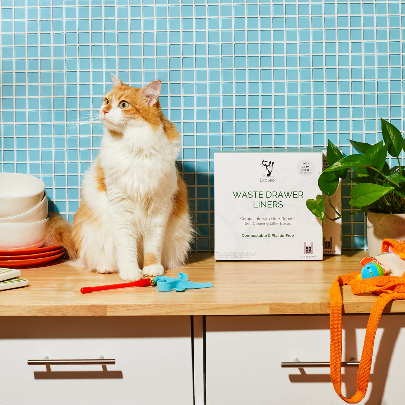 EcoLeo-certified-compostable-label highlights official compostability standards and lower environmental impact.