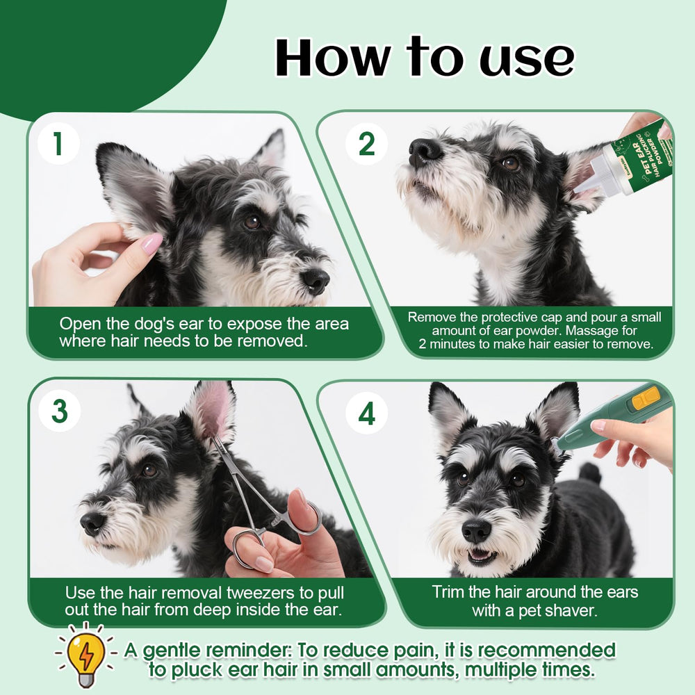 EcoStylife ear powder dust image illustrating moisture control and odor reduction.