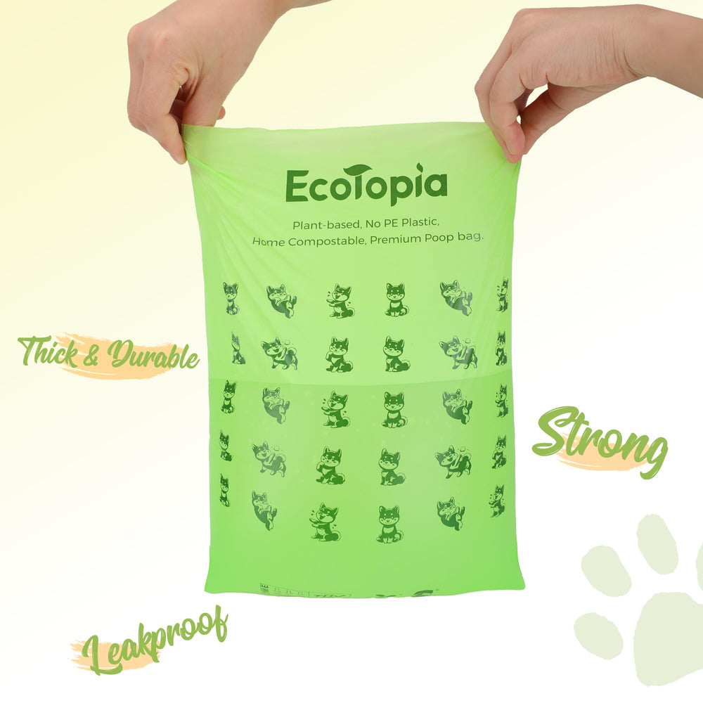 EcoTopia unscented odor-proof dog bags with no artificial scent