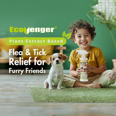 EcoVenger cat coat application shows even coverage.
