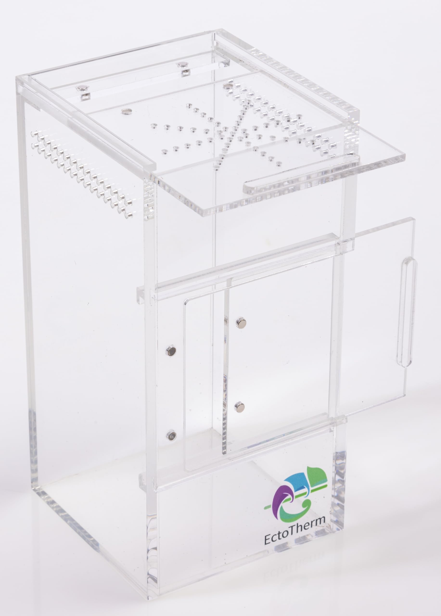 EctoTherm Jumping Spider Enclosure pre-assembled design saves setup time and secures habitats.