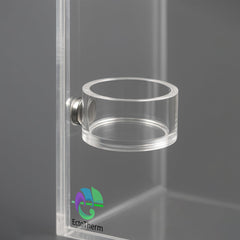 EctoTherm Jumping Spider Feeding Dish close-up shows smooth edges for safe prey containment.