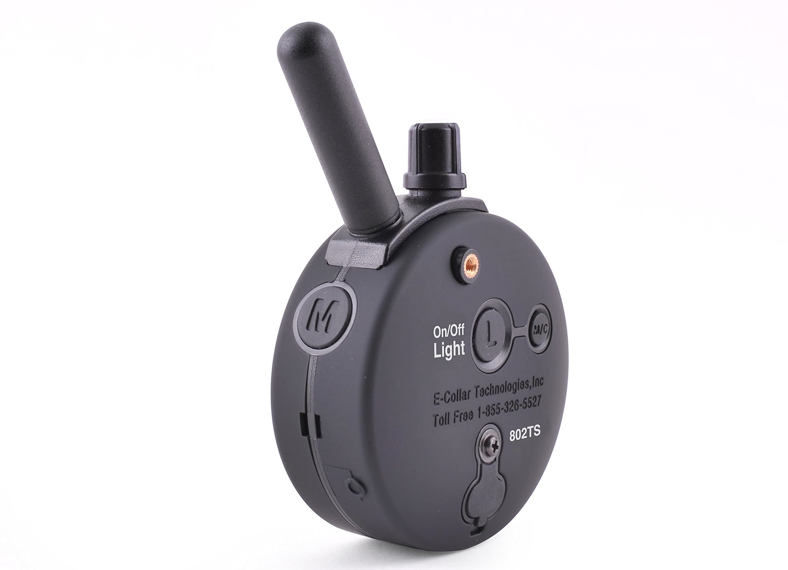 Educator ET-800 adjustable biothane collar with 5/8 inch and 3/4 inch contacts.
