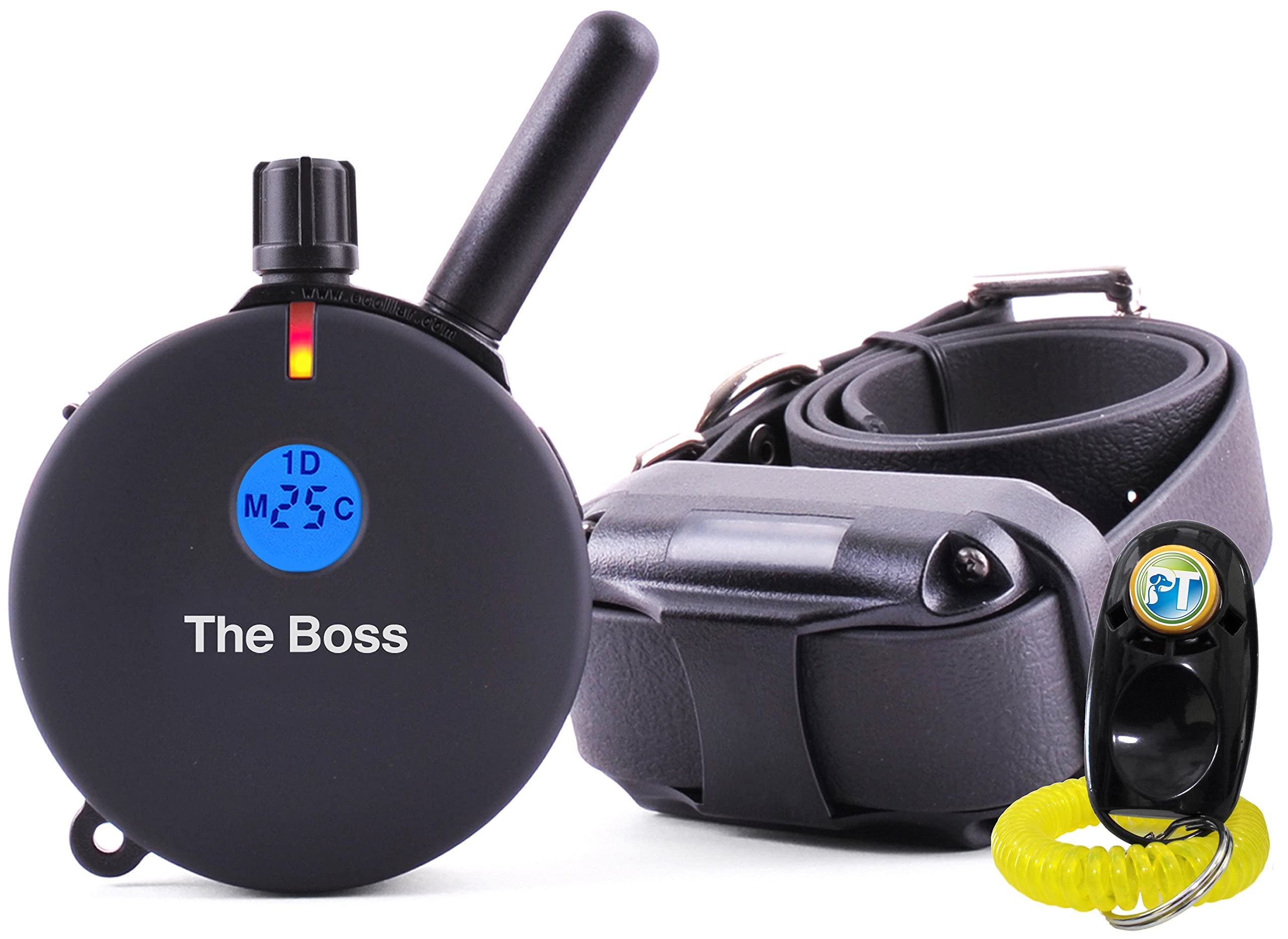 Educator ET-800 remote transmitter for precise control across 1 mile during outdoor training.