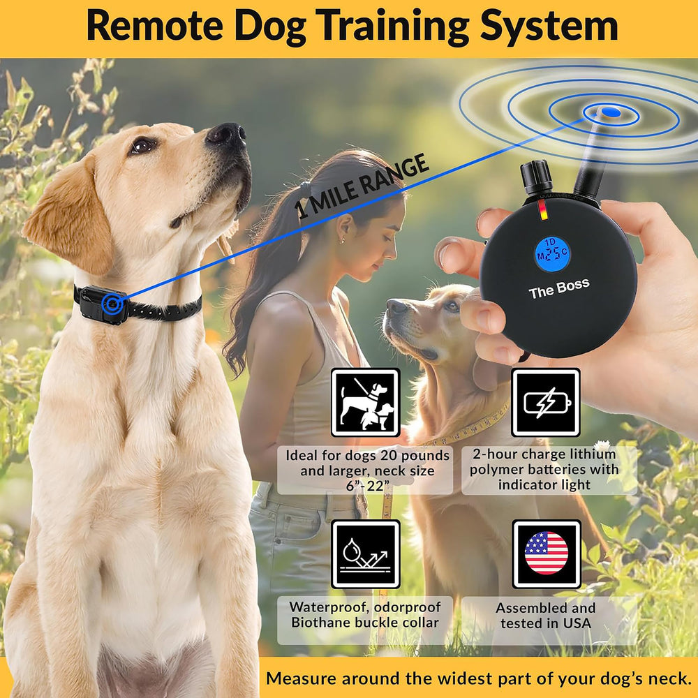 Educator ET-800 ergonomic transmitter design for one-handed operation during training.