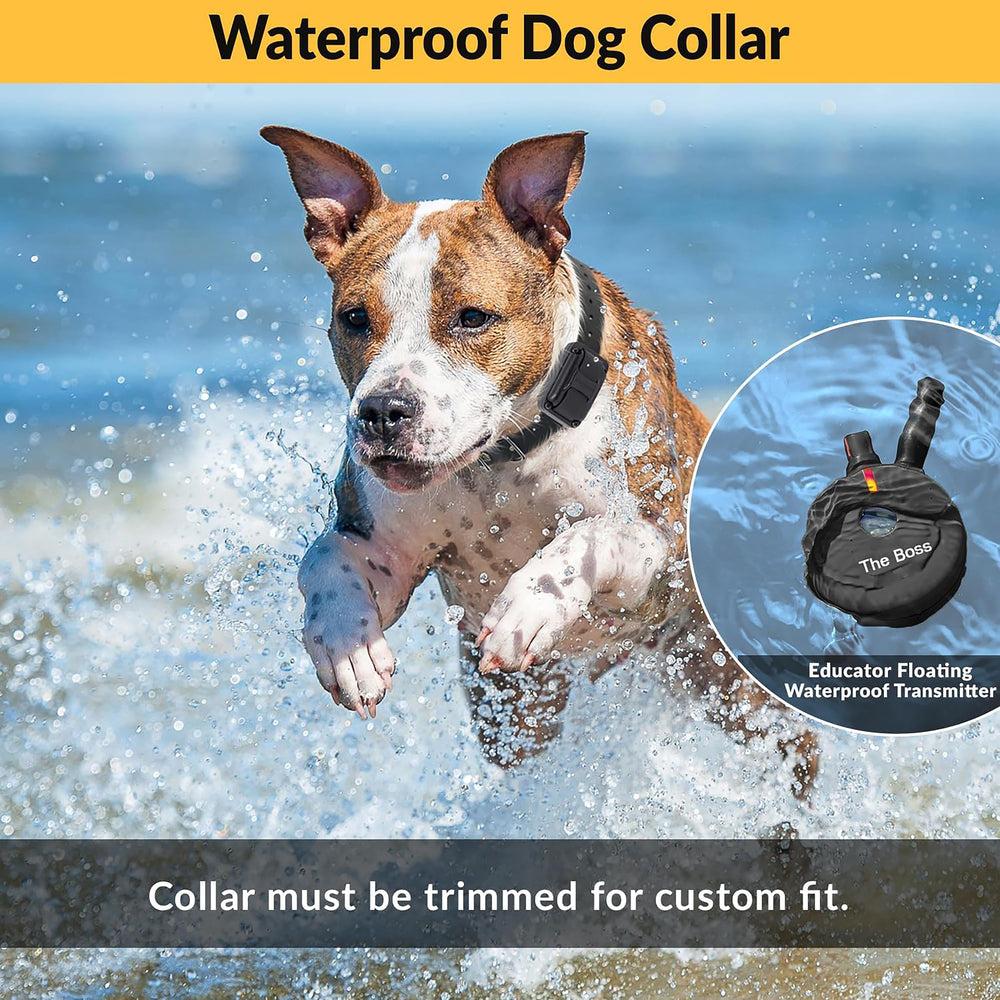 Educator ET-800 waterproof transmitter suitable for all weather outdoor sessions.