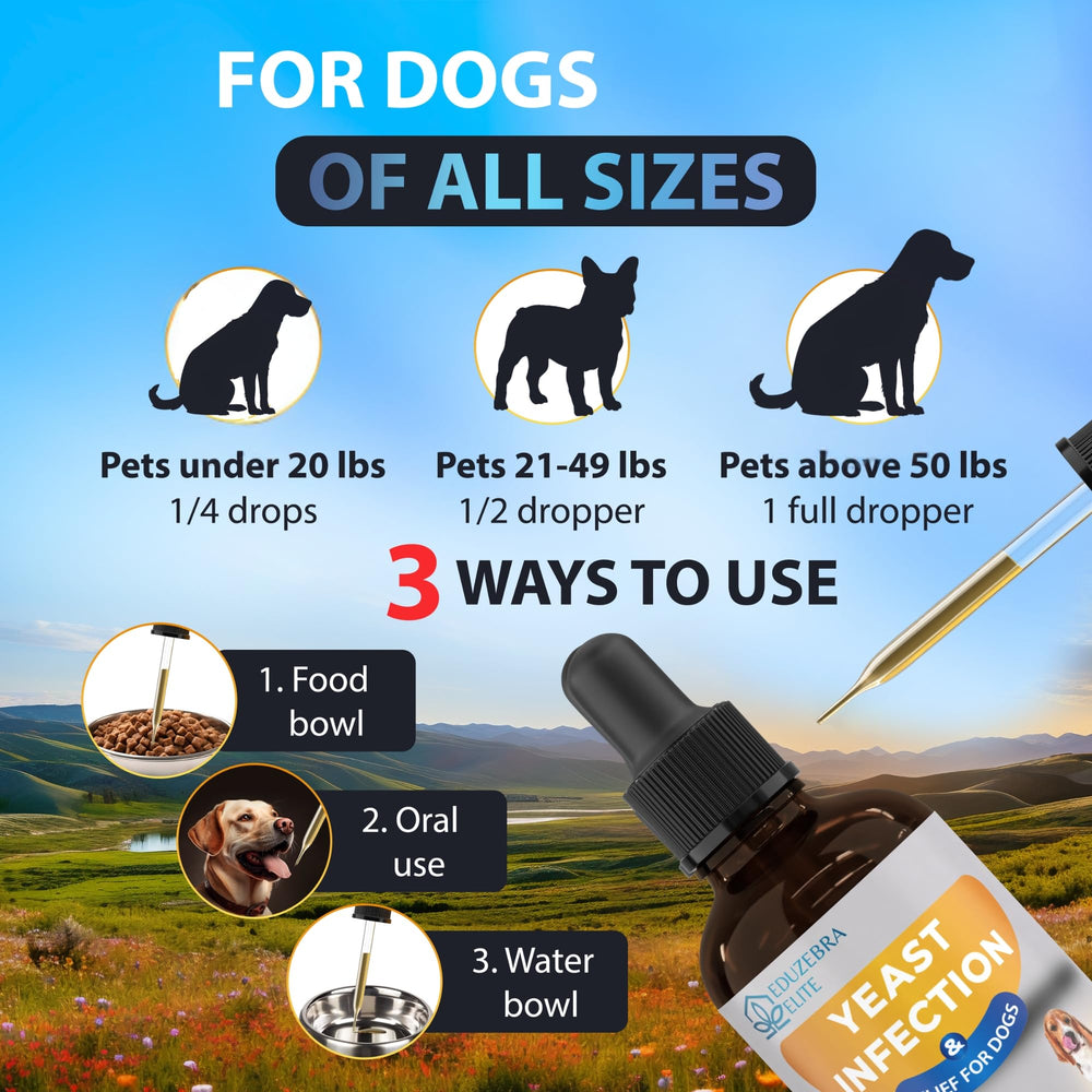 EDUZEBRA digestible-liquid-dog-supplement offers easy intake for daily use.