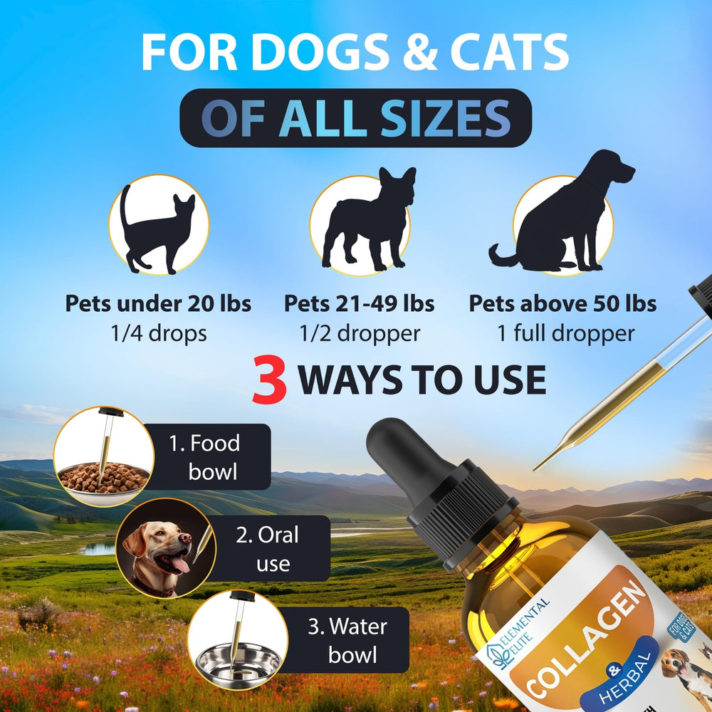 EDUZEBRA MSM-rich formula nourishes joints and vitality in pets.