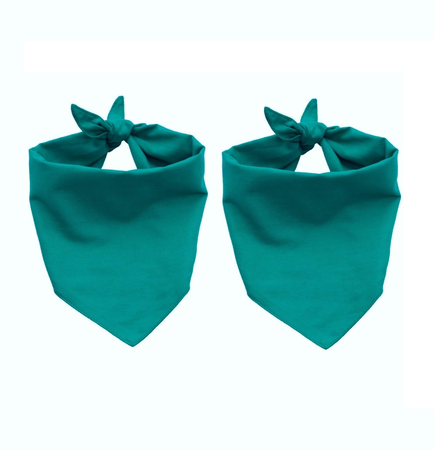 EechicSpace dog bandana green folded for easy everyday style.