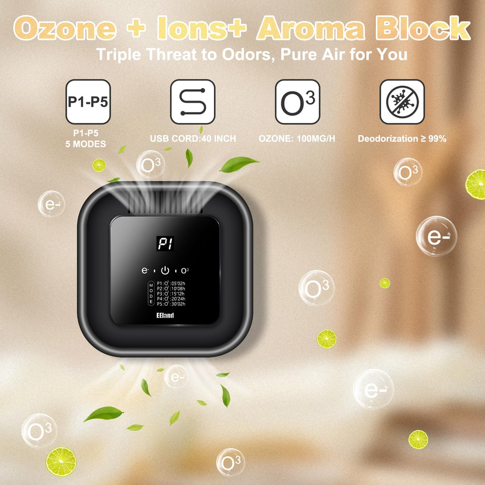 EEland cat litter deodorizer highlights 3-in-1 function for ongoing odor control.