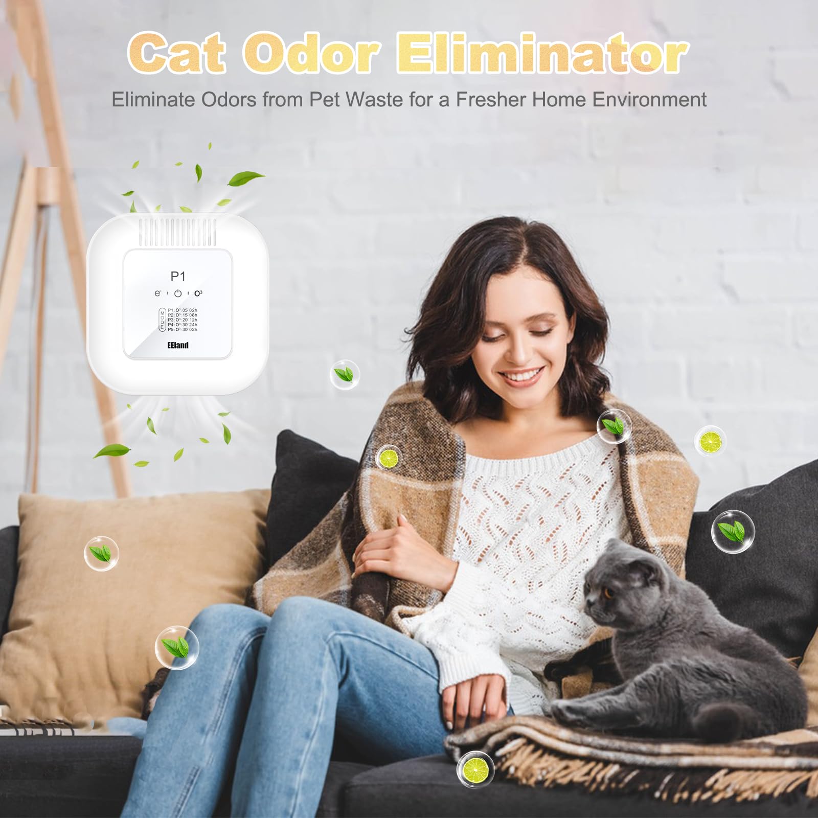 EEland energy-efficient odor eliminator with low power usage.