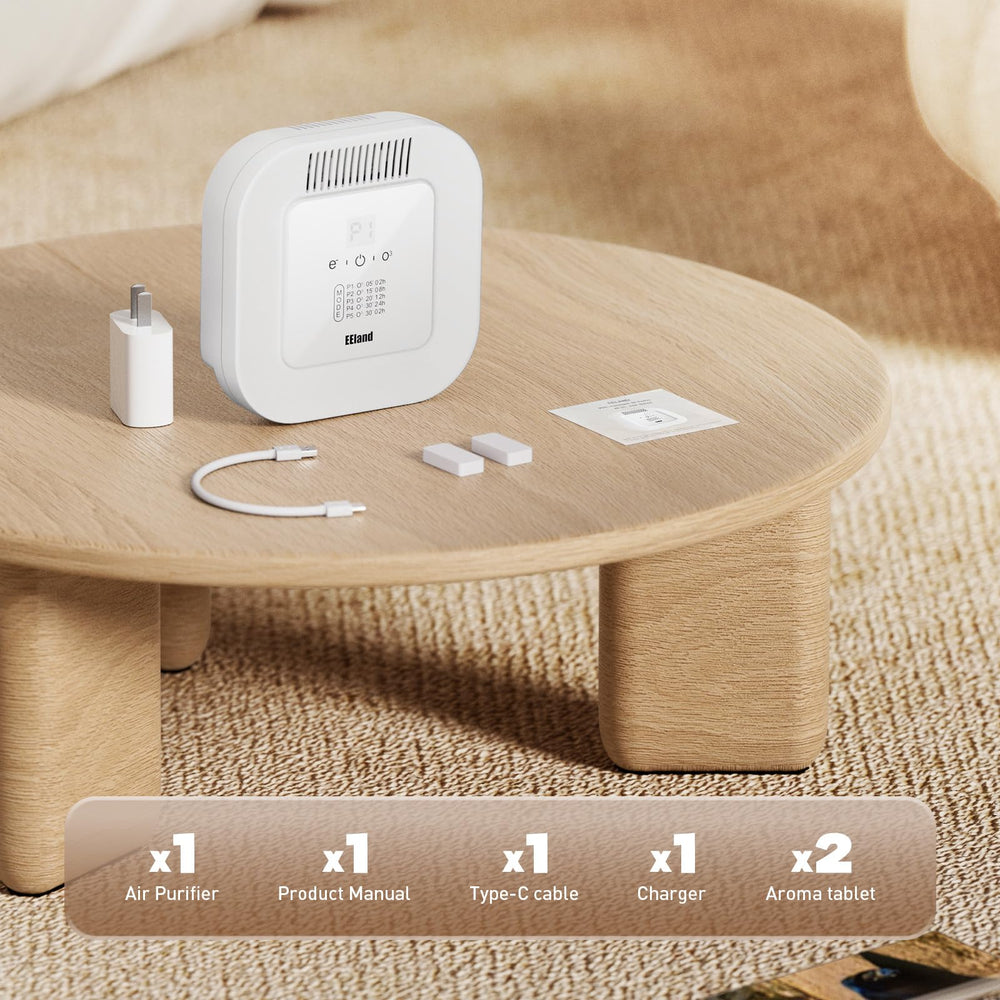 EEland sleek white unit complements modern home decor.