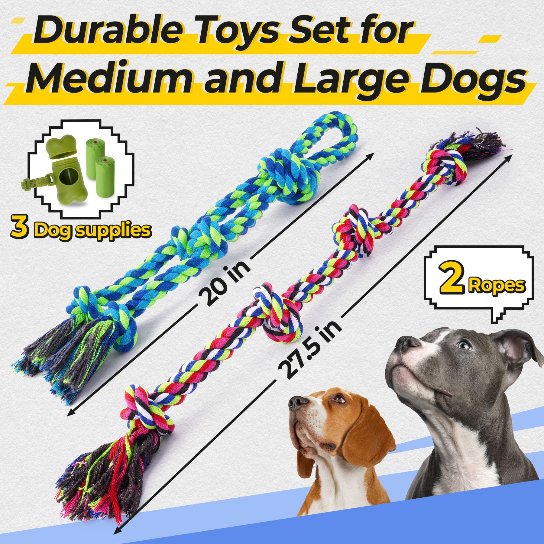Eefitoys tug-of-war rope toy ideal for interactive play