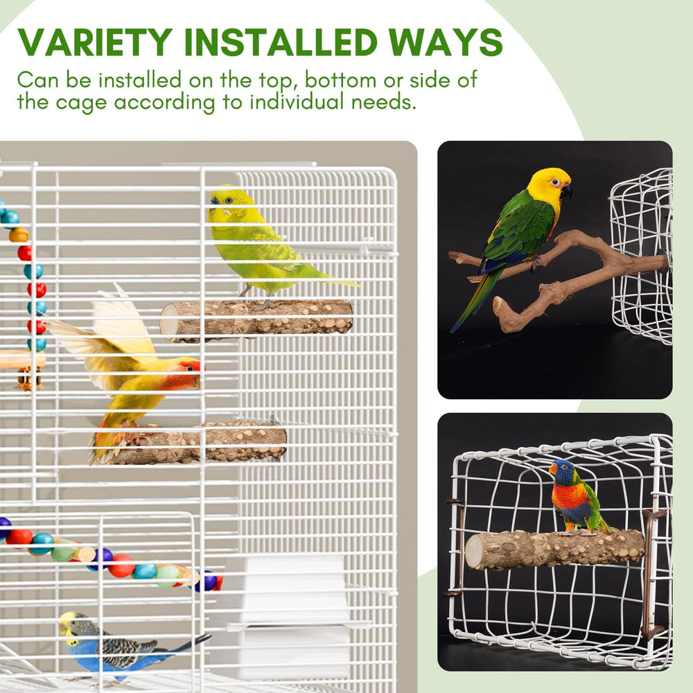 EELLAO easy-install perch simplifies cage setup without tools