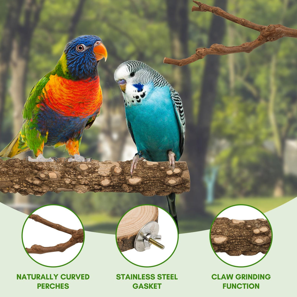 EELLAO non-slip perch supports confident perching and exploration