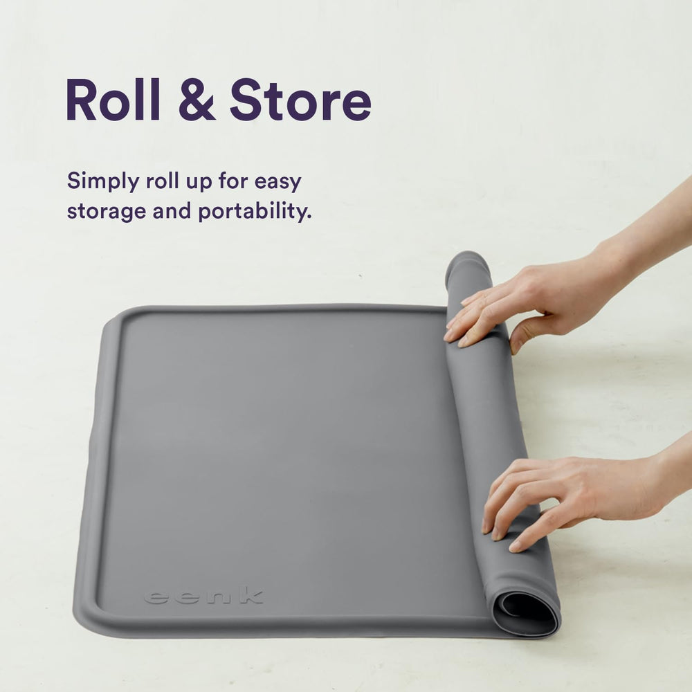 eenk crate liner mat protects crate surfaces with waterproof silicone