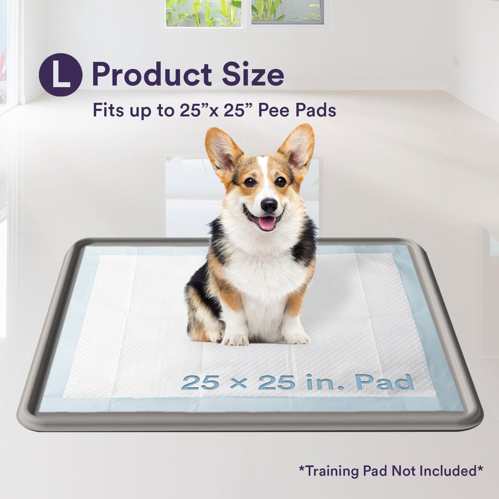 eenk pee pad tray holder large size fits 23x23–25x25 pads