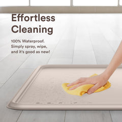 eenk pee pad tray silicone mat emphasizes extra thickness for reliable protection.