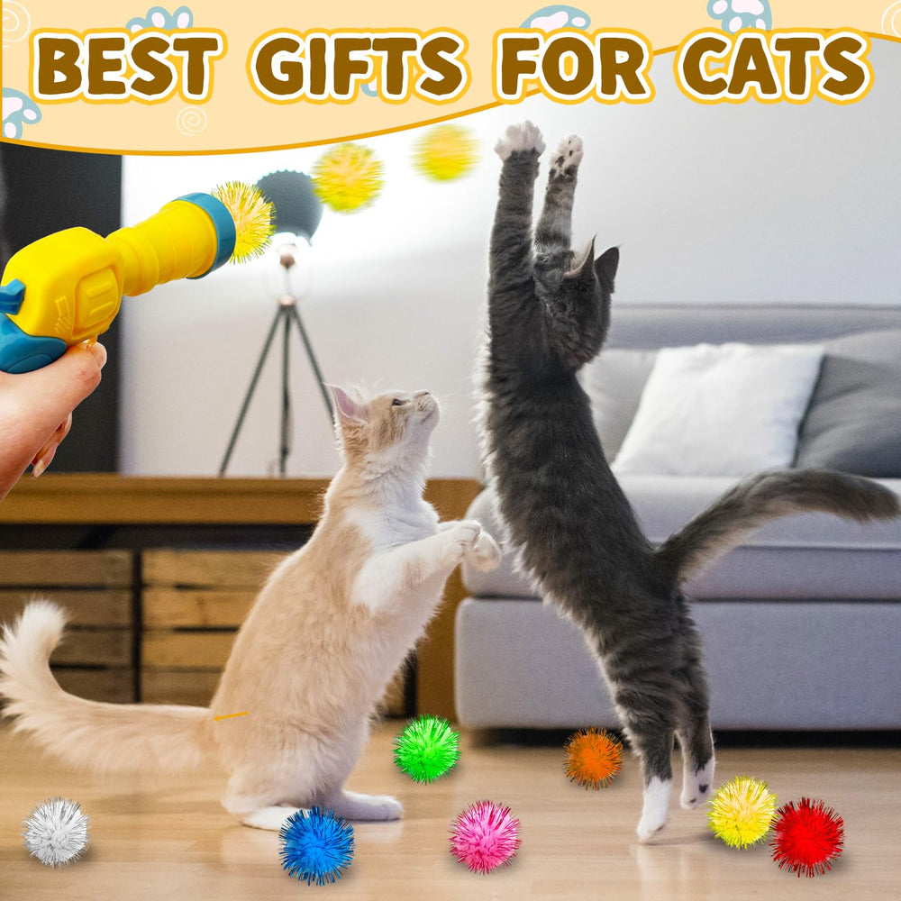 Eerrhhaq cat toy interaction shows launchers engaging hunting instincts