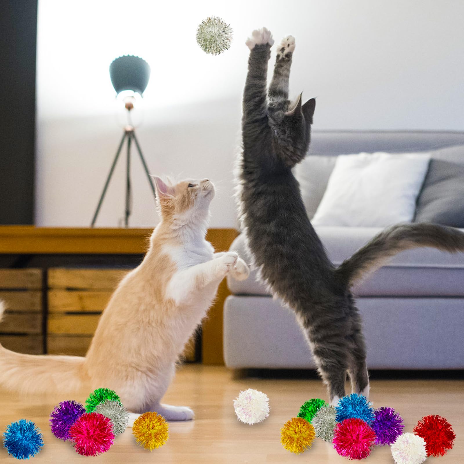Eerrhhaq diy decor craft use demonstrates versatile decor with cat-friendly toys.