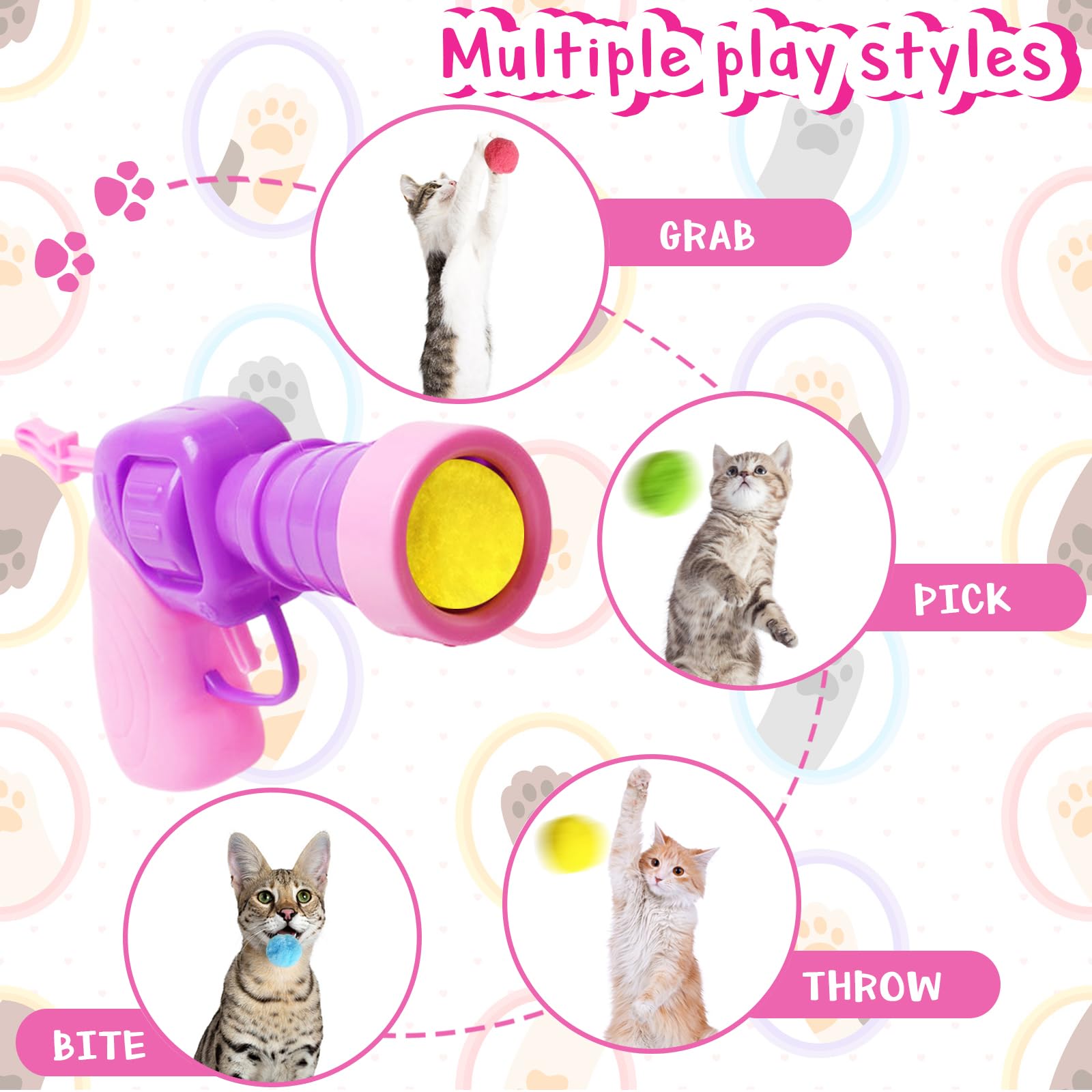 Eerrhhaq indoor interactive play enhances cat exercise and bonding