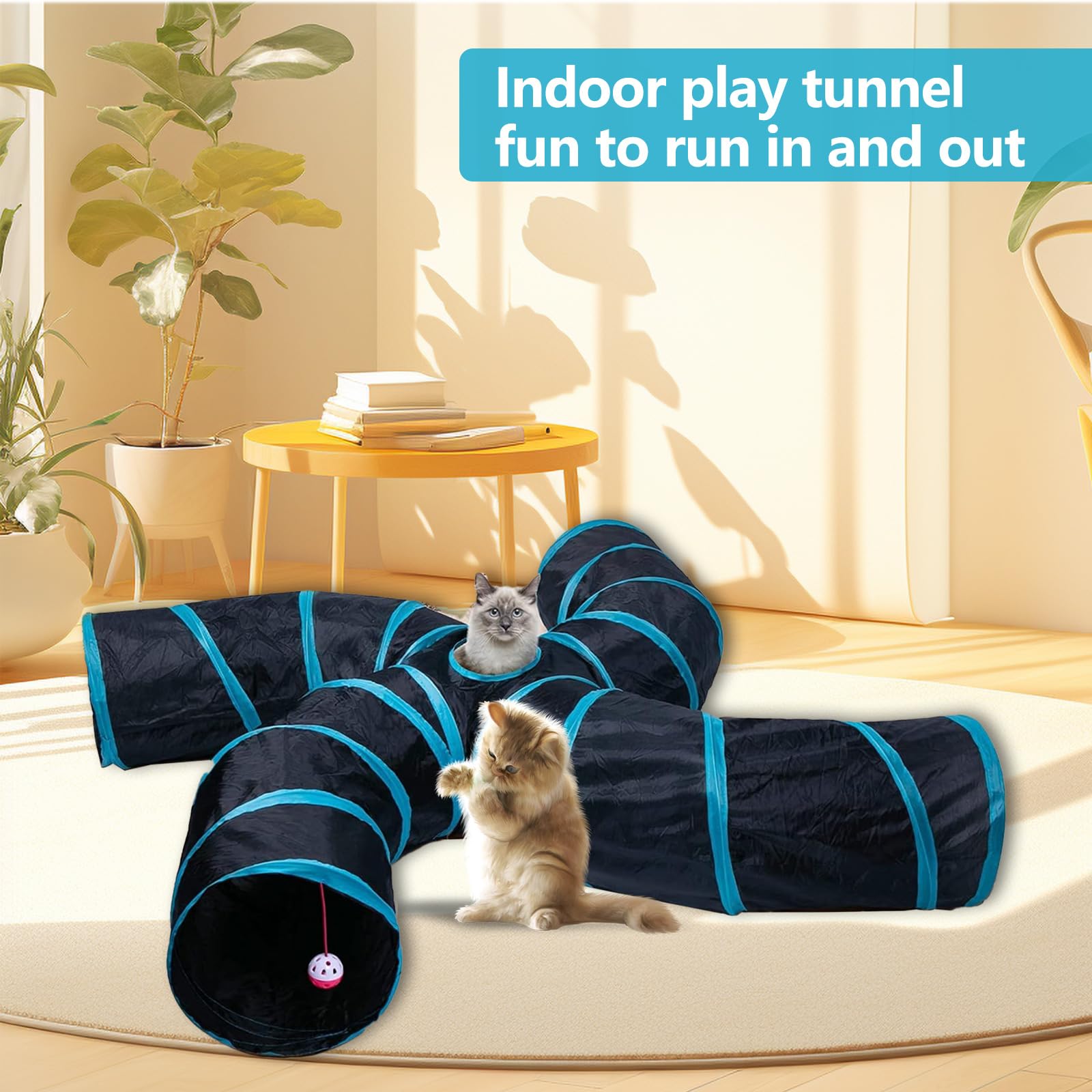 EGETOTA S4 cat tunnel collapsed for compact storage