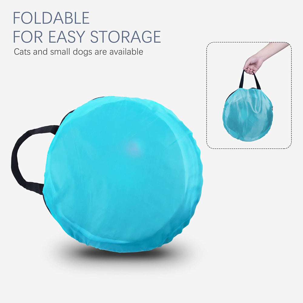 EGETOTA cat tunnel includes a play ball to spark interactive fun.
