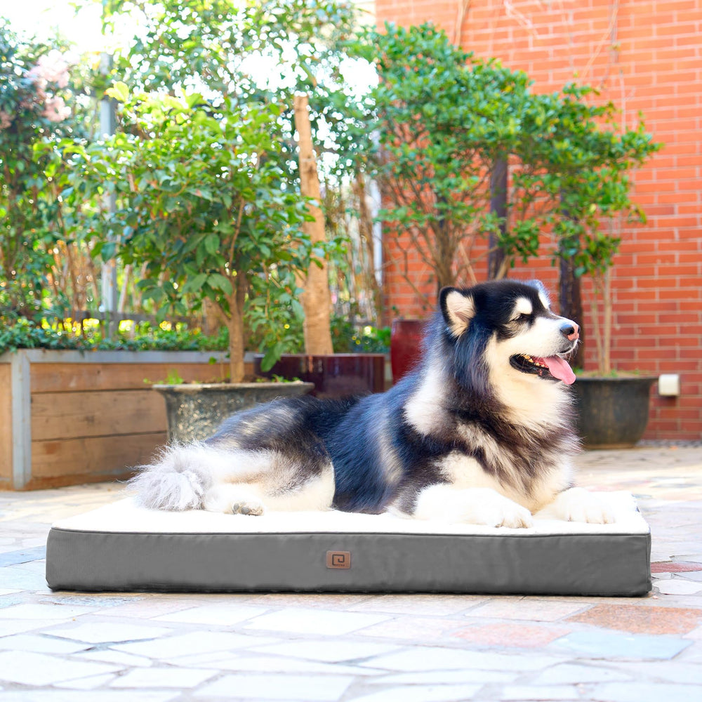 EHEYCIGA bed in crate setup shows versatile kennel use.