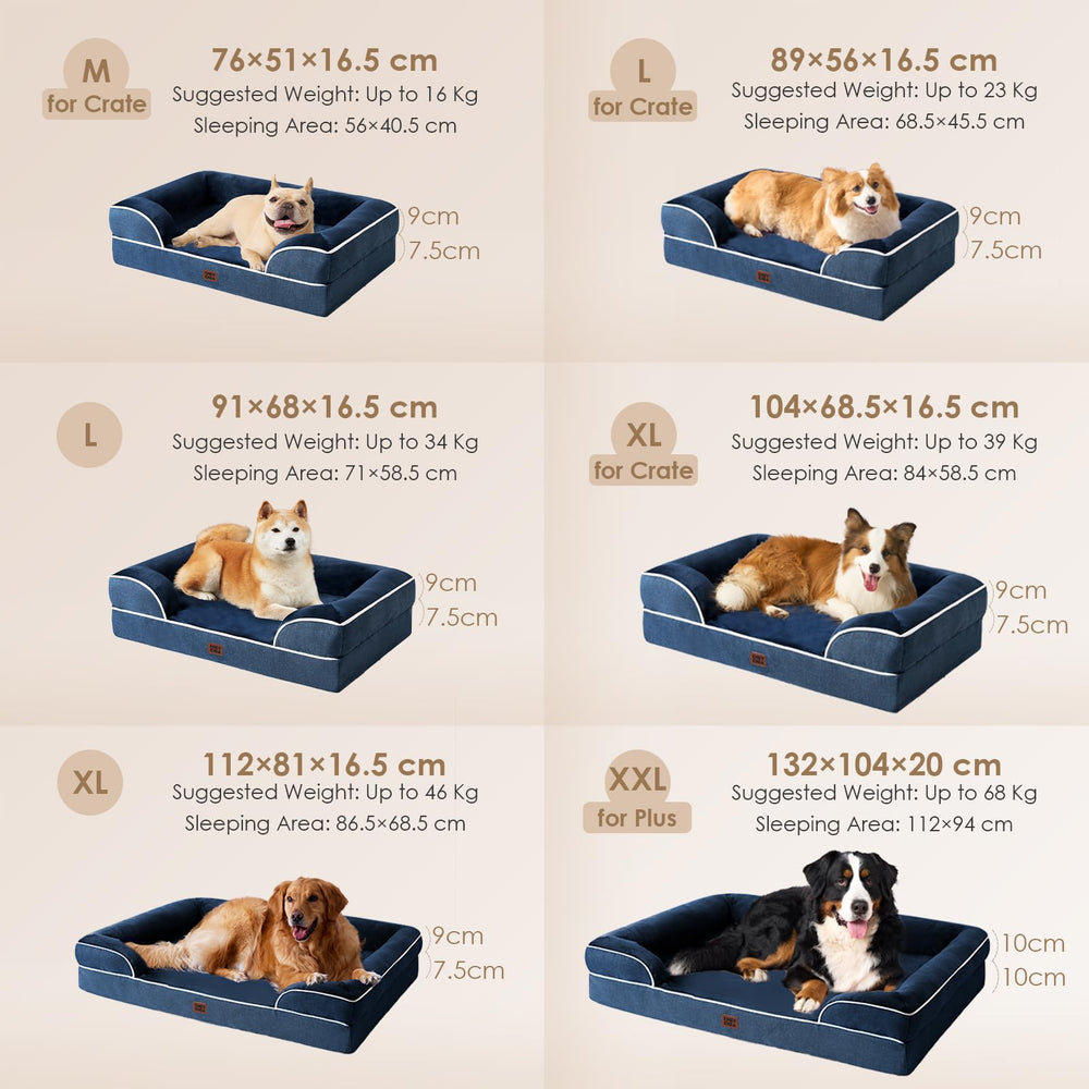 EHEYCIGA bed non-slip bottom keeps bed steady on floors.