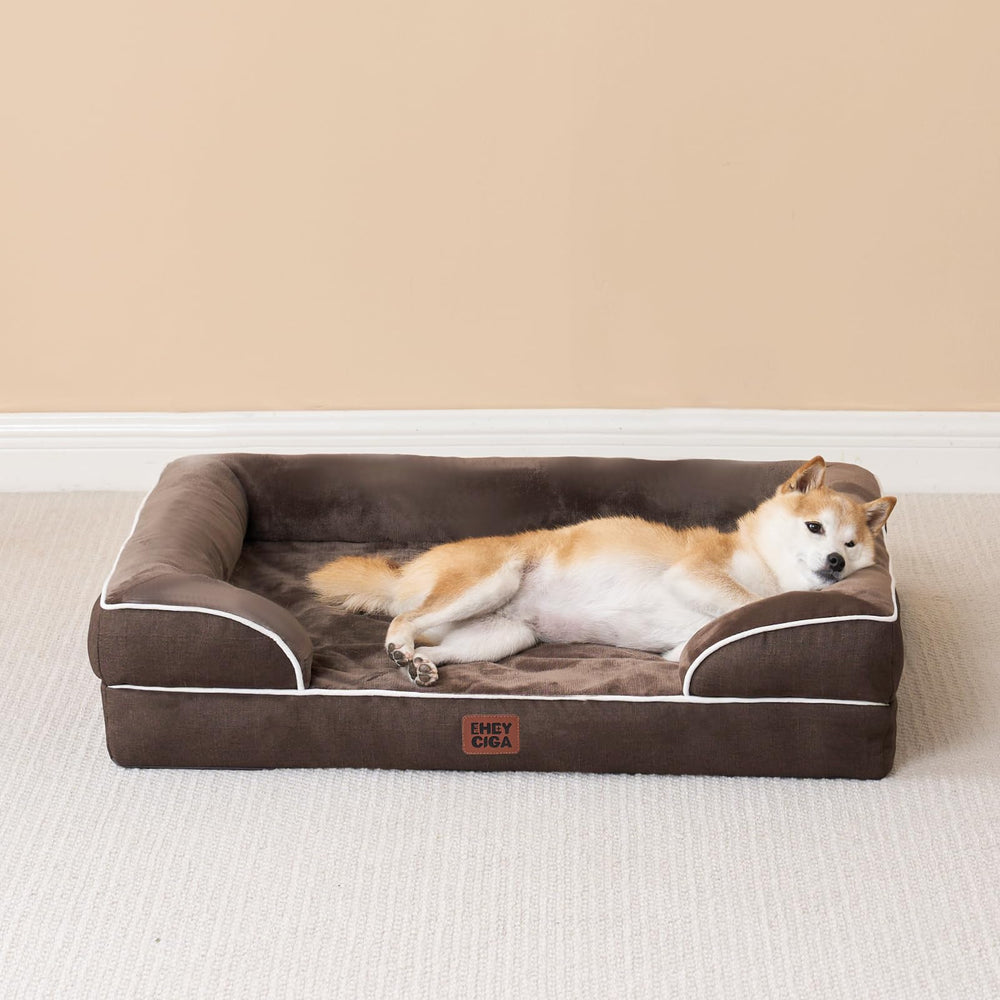 EHEYCIGA bed set up in a home, showcasing cozy space and stability