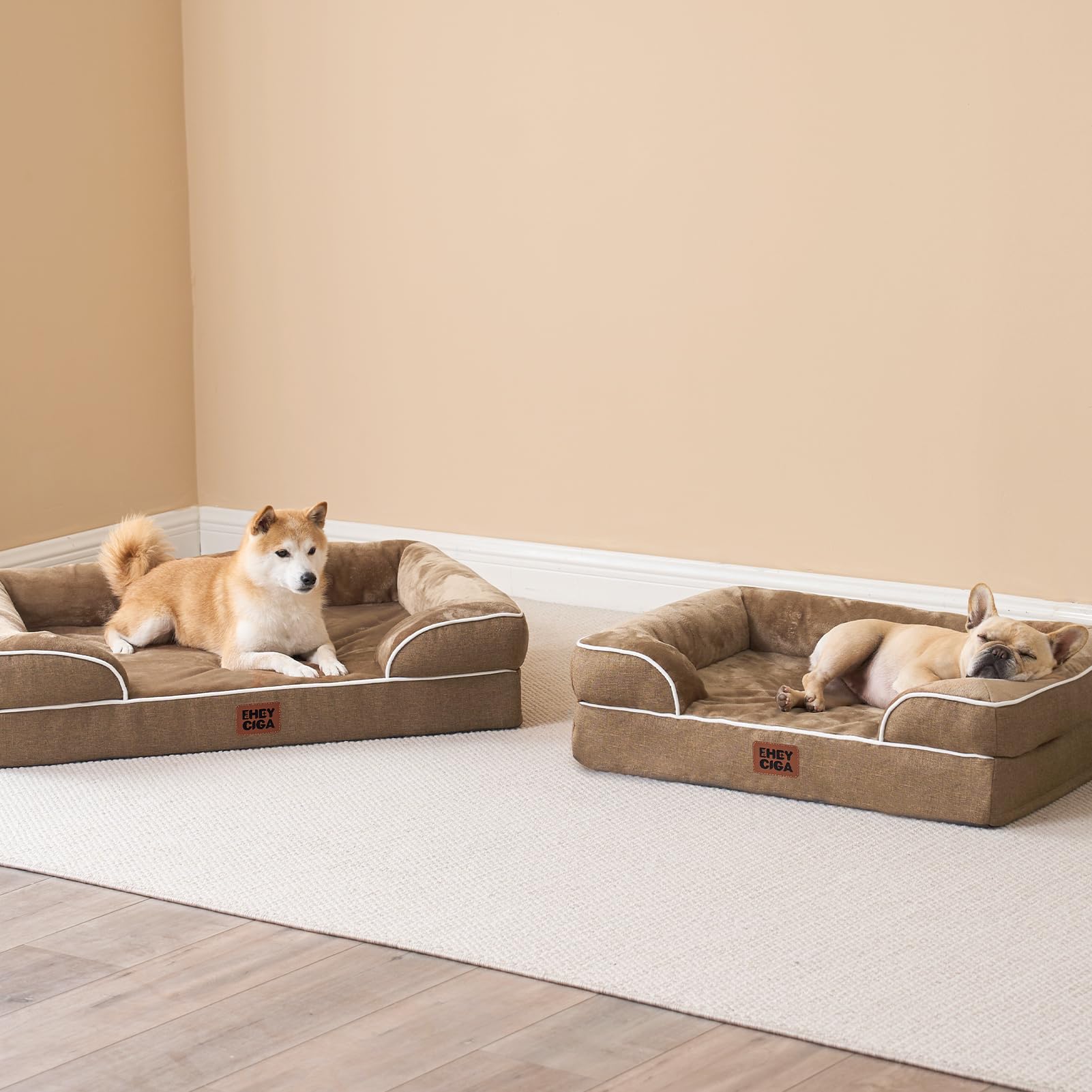 EHEYCIGA bed size range includes medium to XL
