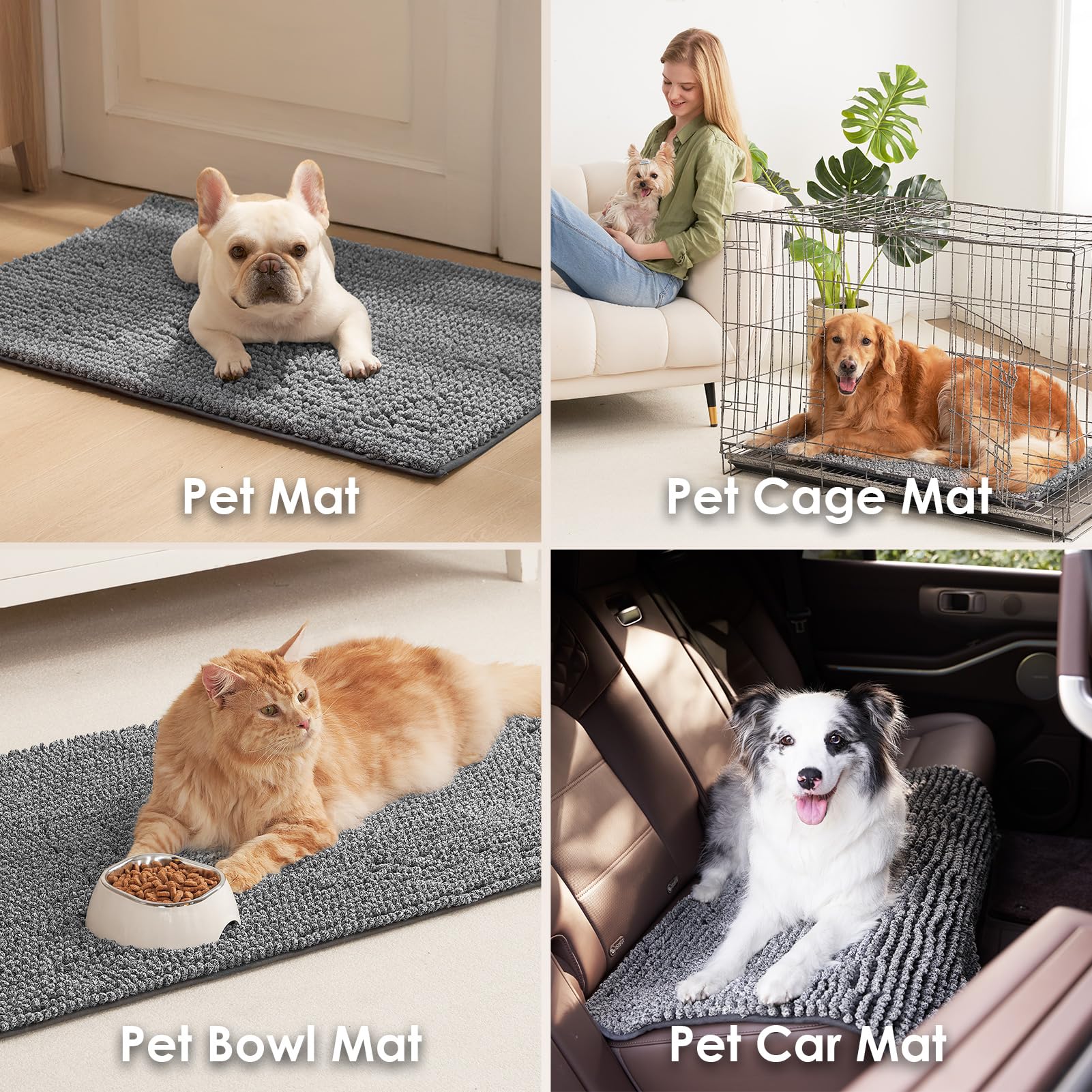 EHEYCIGA dual-purpose mud mat doubles as a tray under crates.