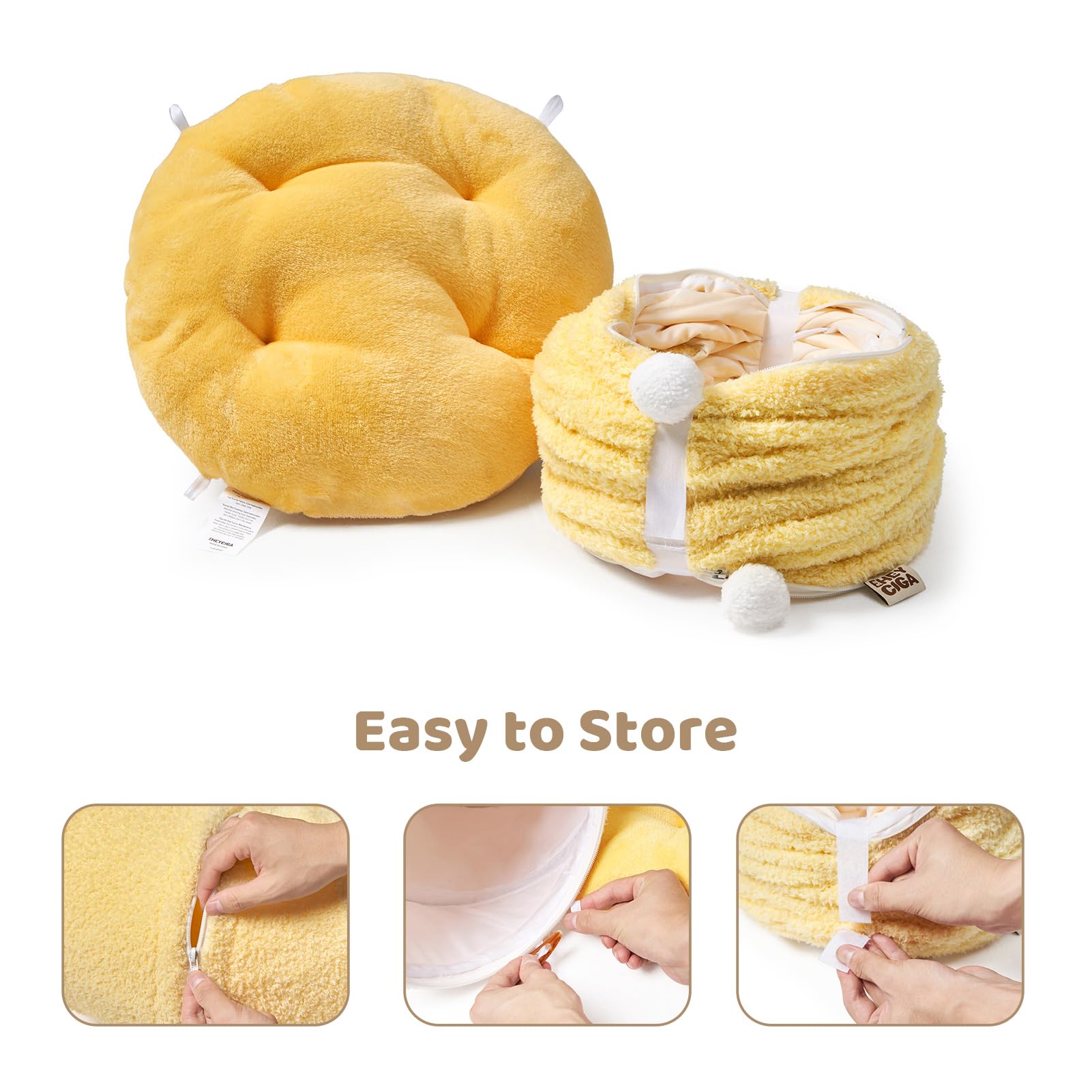 EHEYCIGA tunnel can form circle, S-shape, or semi-circle for varied play.