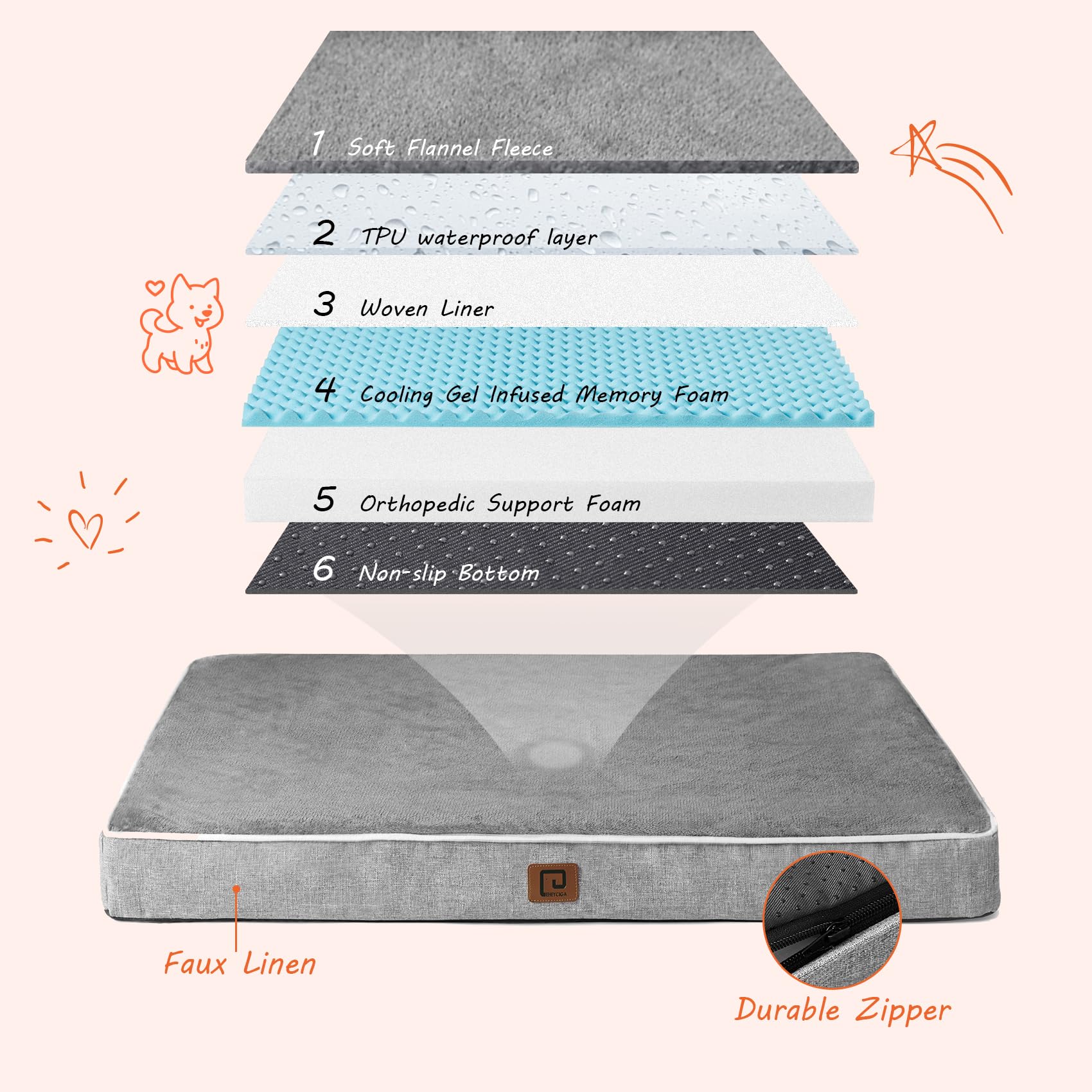 EHEYCIGA cozy fleece top offers pet-friendly snuggle and warmth