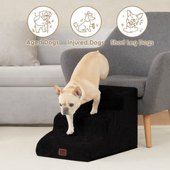 EHEYCIGA curved dog stairs on chair or sofa with compatibility