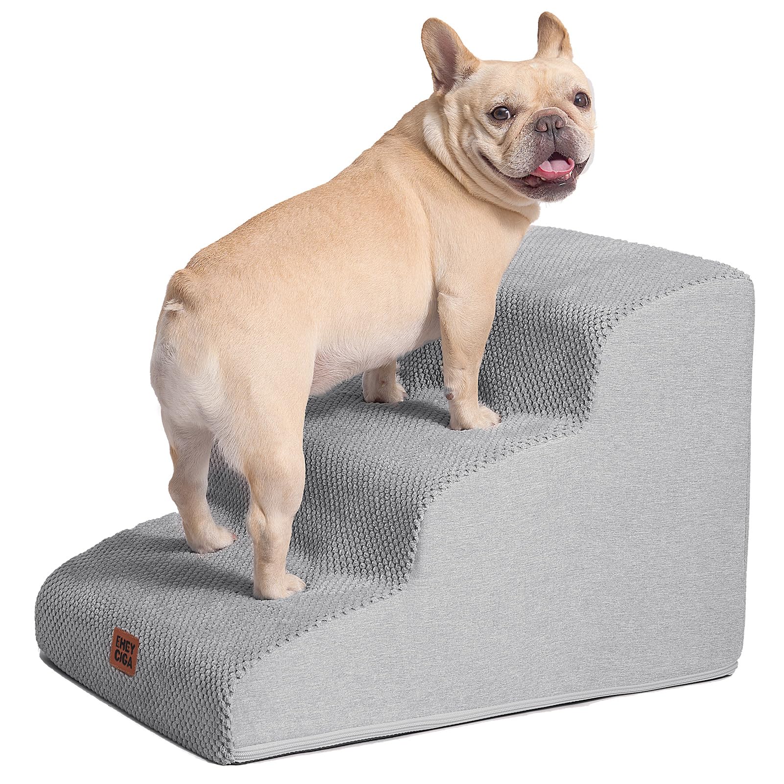 EHEYCIGA curved dog stairs indoor-use for small pets
