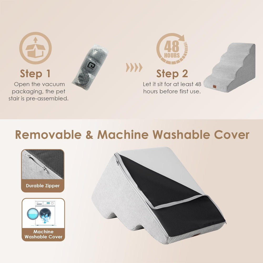 EHEYCIGA washable cover keeps stairs clean for daily use.